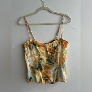 PLT Silky corset top